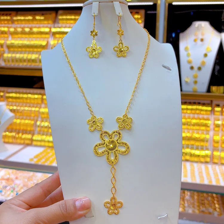 铜合金项链 时尚爆款饰品511-14-2甜美法式小众配饰精美简约