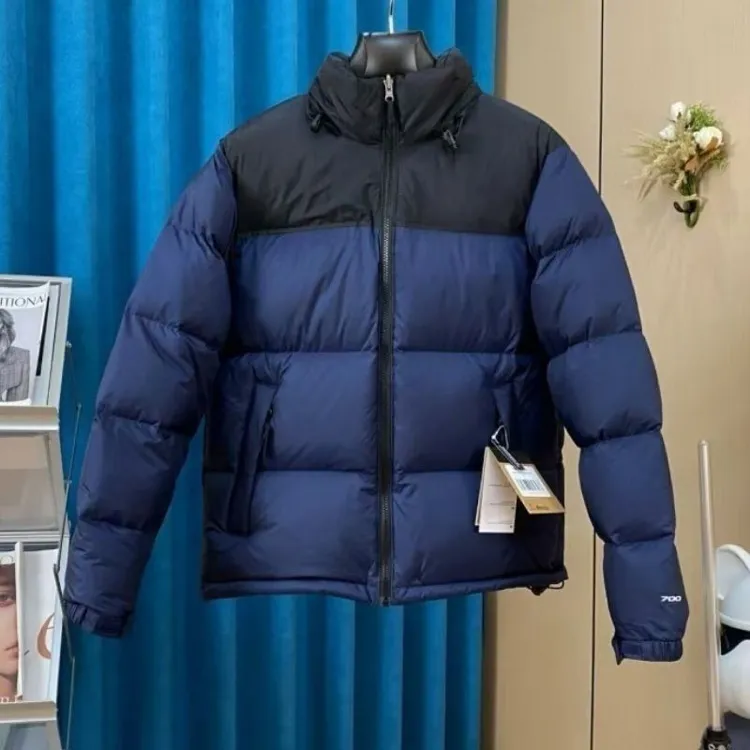 情侣户外纯原版带芯片刺绣美版1996经典羽绒服男女同款保暖面包服