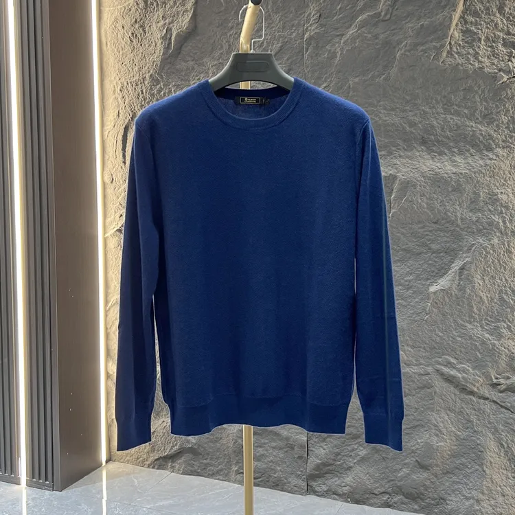 凯莱LU喜121163男羊毛羊绒休闲羊毛衫