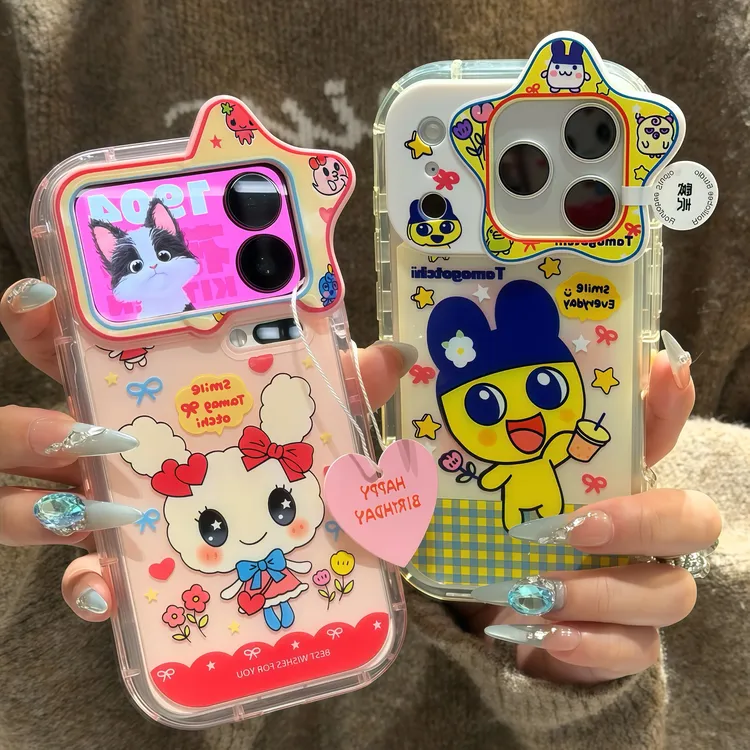 可爱甜心麻美吉适用苹果17/16promax手机壳华为vivoppo小米15套潮