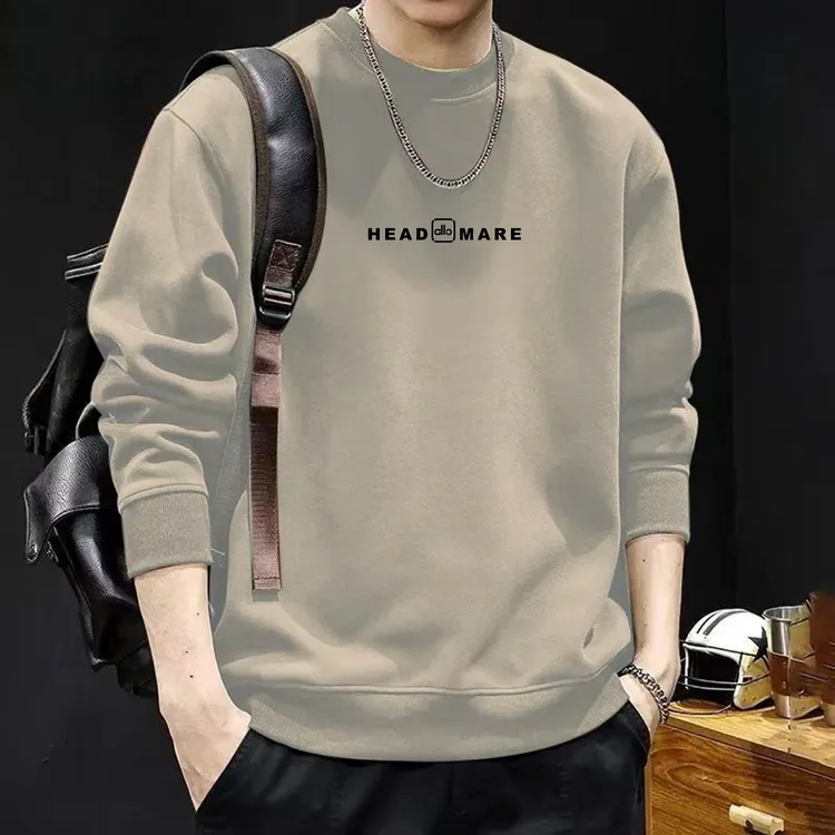 秋冬百搭长袖休闲时尚运动男士上衣圆领卫衣（allc）