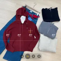 薇莎25136【半拉链连帽】韩版减龄休闲长袖宽松显瘦针织毛衣