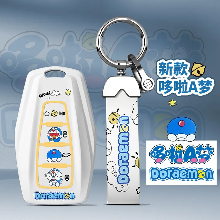 适用吉利钥匙套帝豪星瑞博越pro星越博瑞缤越icon远景x3女士卡通