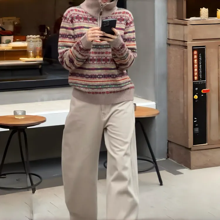 新款时尚洋气精品百搭女装S1874