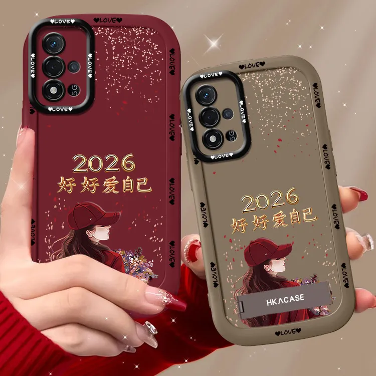 适用oppoa93s手机壳2026捧花爱自己泡芙壳硅胶软壳全包保护套