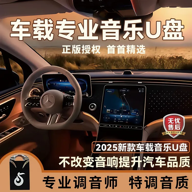 汽车载u盘歌曲2025年新款热歌榜柏林之声无损高品音质车用音乐U盘