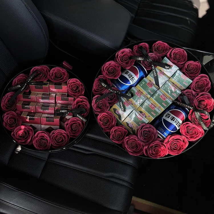 创意皂花香烟礼盒送男友父亲生日礼物七夕情人节惊喜浪漫圣诞通用