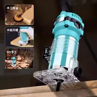 大艺修边机木工多功能雕刻机铝塑板开槽工具家用电木铣东城小锣机