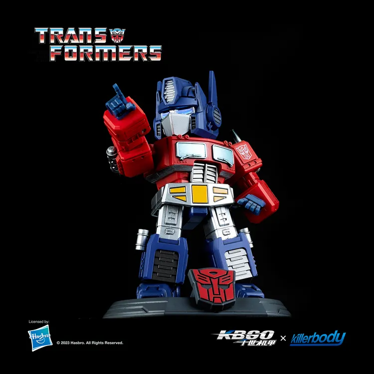 Killerbody千世机甲变形金刚G1擎天柱解压收藏可发光手办玩具模型