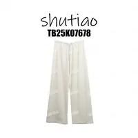 【SHUTIAO】2025冬季：新款小众设计款裤子TB25K07678