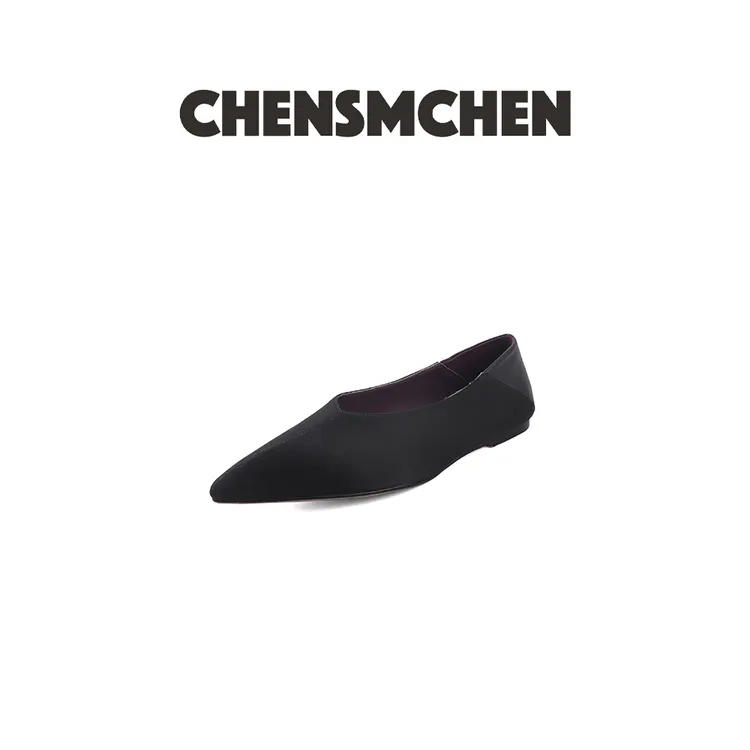CHENSMCHEN 气质时尚浅口尖头法式鞋6801
