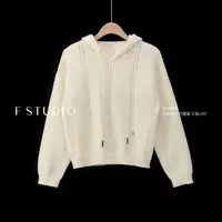 【新品】【绵云假期】FS509S024百搭连帽毛衣