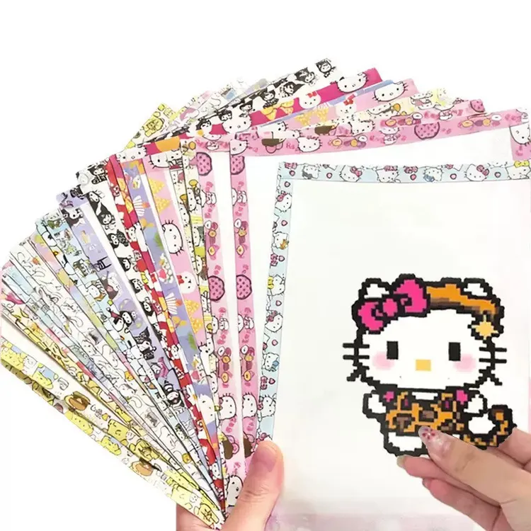 拼豆烘焙布加厚半透明耐高温纹理手工diy熨烫片反复使用20x15cm