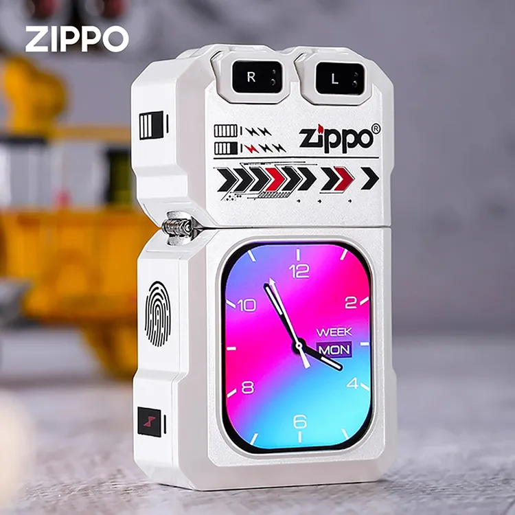 ZIPPO/之宝打火机智能防风精灵窄机触屏防风蓝牙送男士礼物 DYF1