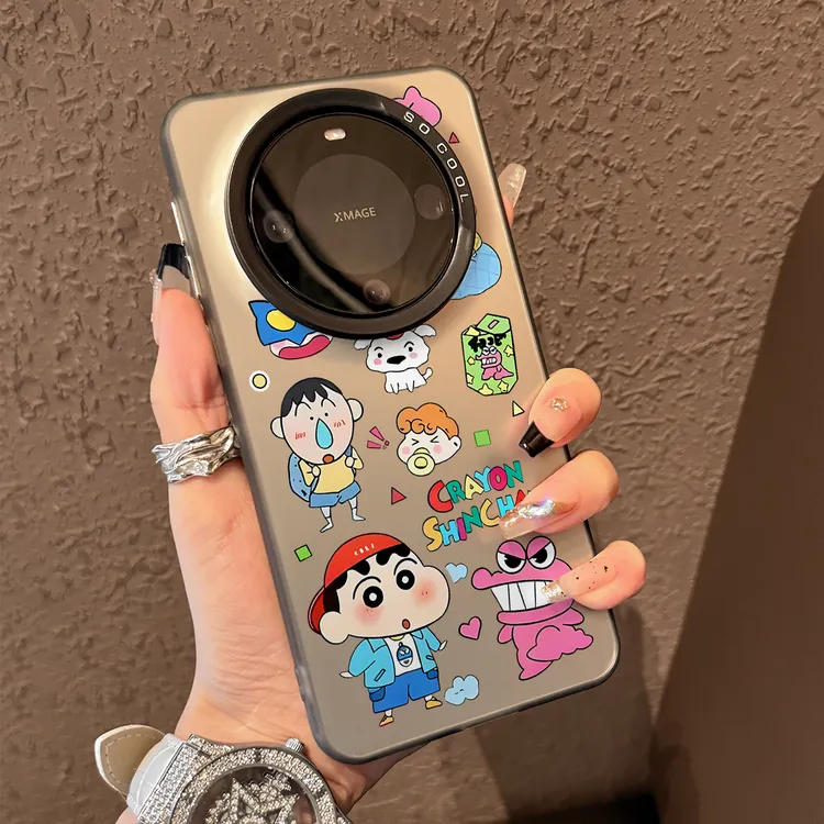 蜡笔小新适用华为mate70pro手机壳mate60pro新卡通mate50pro防摔