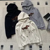 【米可家】腊肠狗加厚不加绒连帽卫衣6982
