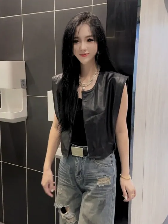 精品 PU马甲系列