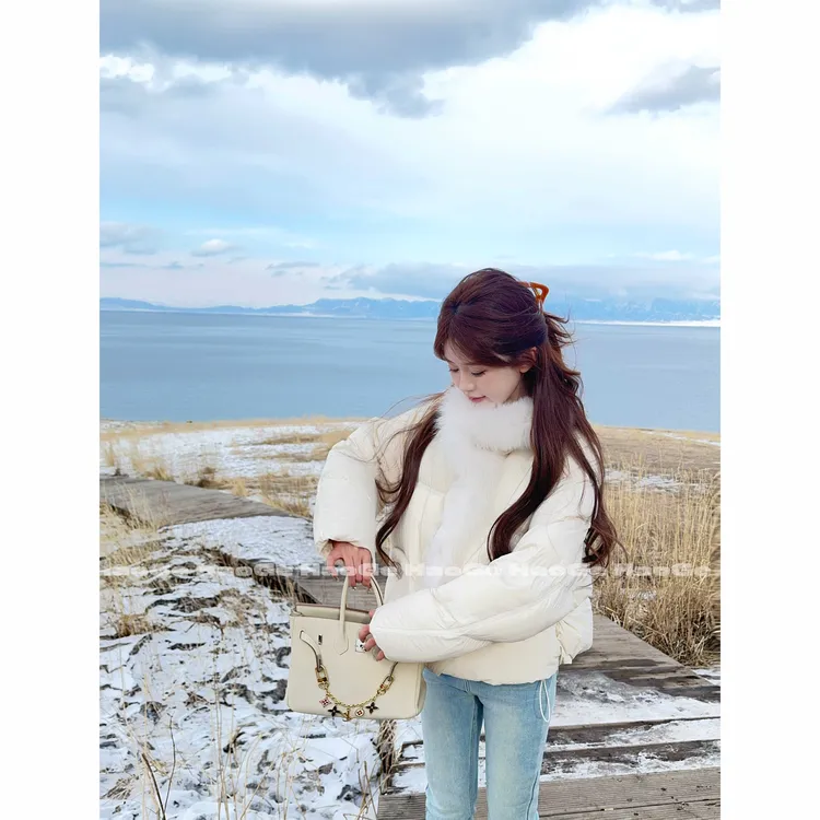 浩哥严选●卿卿日常HGD5YRF8383A羽绒服预短款加厚保暖秋冬时尚款