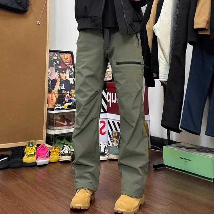 鸟家gamma防水软壳冲锋裤春秋休闲工装裤男裤机能户外徒步登山裤