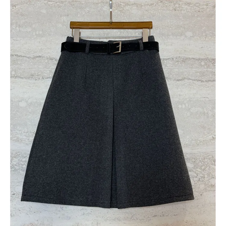 TANTAN冬季显瘦气质高腰时尚百搭半裙4312