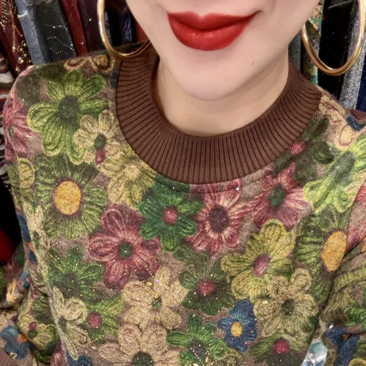 保暖时尚加绒小衫