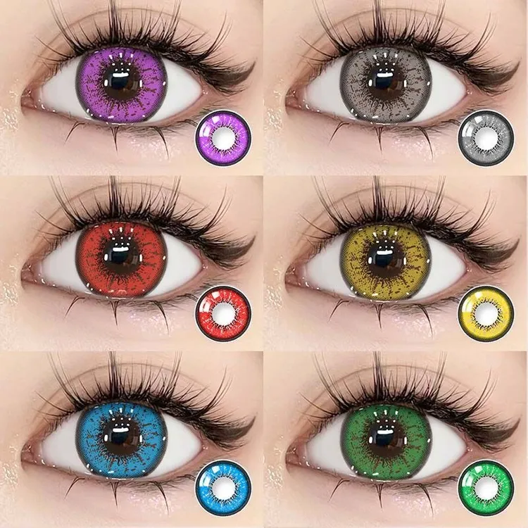 JeweLens爱言叶款cosplay隐形眼镜大直径显色舒适