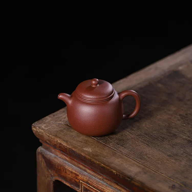 220ml特价宜兴紫砂壶原矿紫泥匏尊壶家用功夫茶具泡茶壶精品处理