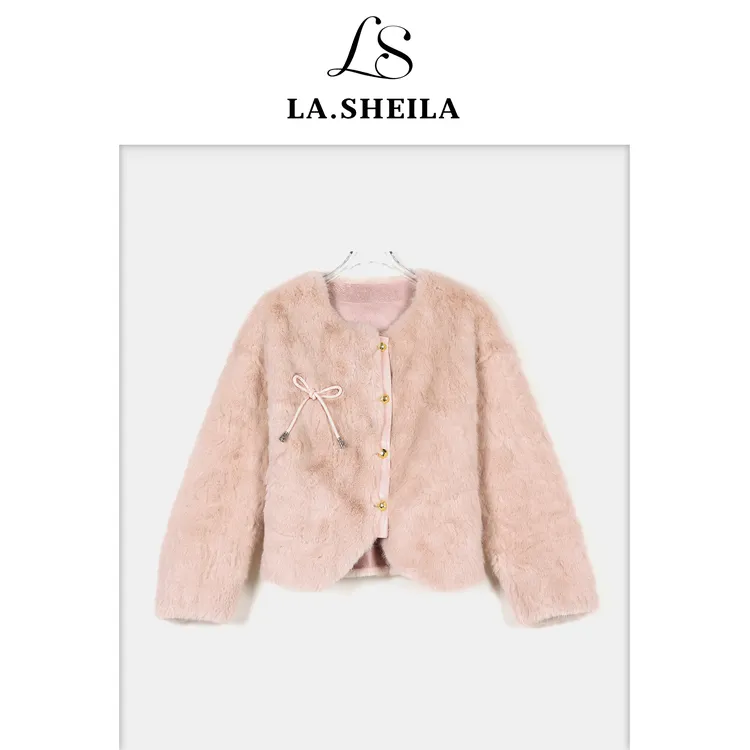 LA.Sheila“永远的少女心”月光女神毛绒外套253-WT/1003-25557
