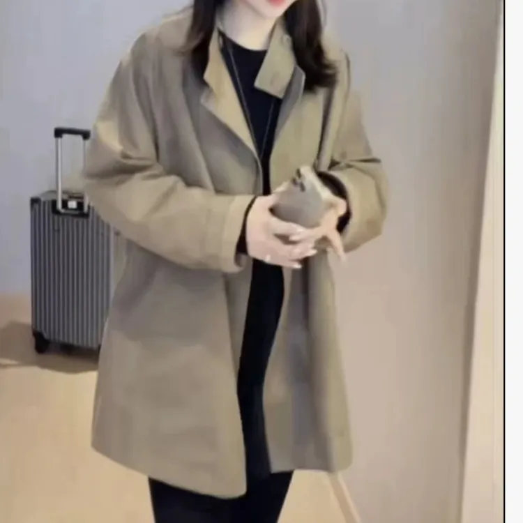 新款设计感显瘦宽松洋气时尚外套女装