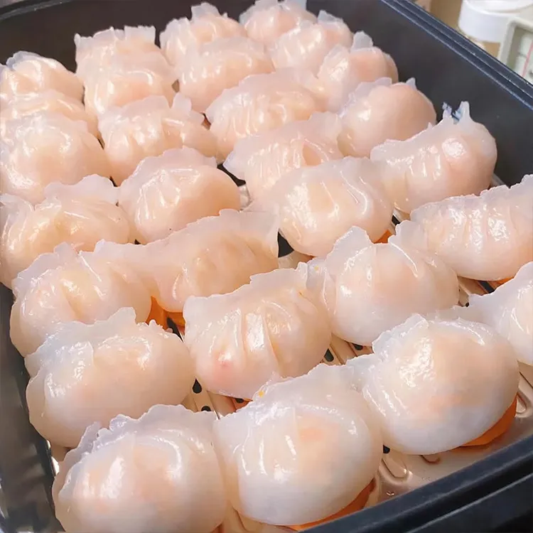 【顺丰冷链】港式水晶虾饺广式早餐速食半成品水晶饺茶楼早茶经典