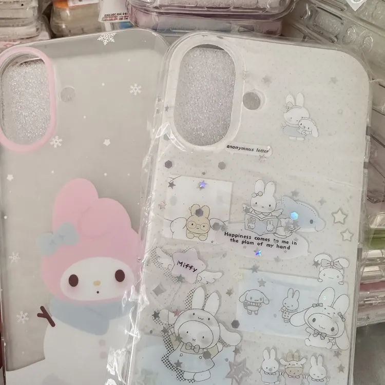 盲盒款适用苹果12-17系列双层IMD手机壳