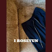 【Rose Yun】夜幕蓝条纹抽绳羊毛直筒裤   JY095014