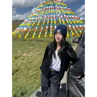 【陈碗饭】灯芯绒夹克外套绣花复合休闲显瘦上衣190