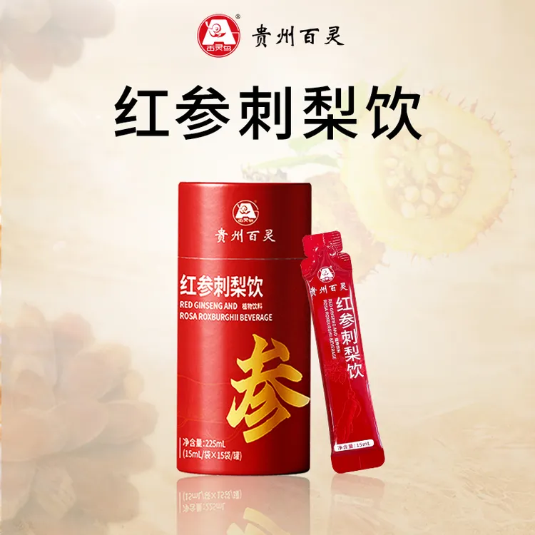 百灵鸟红参刺梨饮