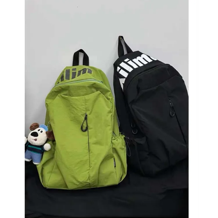 YBUGQI书包小众ins轻便泼水高中生男女大容量运动户外双肩旅行包