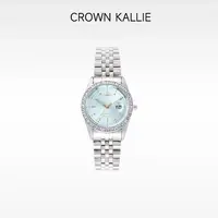 【COCO NICE】Crown Kallie-西太联名女士土星元素碎冰蓝腕表ck8117