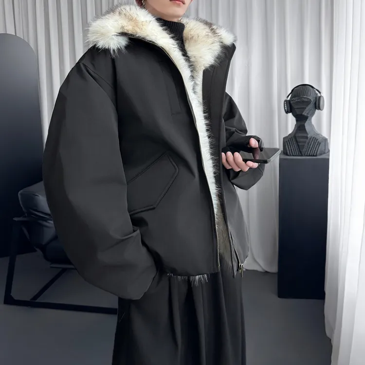 三防立领棉服2025新款秋冬座山雕派克服宽松棉衣男女同款外套