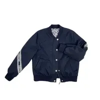 【77推荐】25秋冬撞色织带气质宽松重工棒球领外套117672