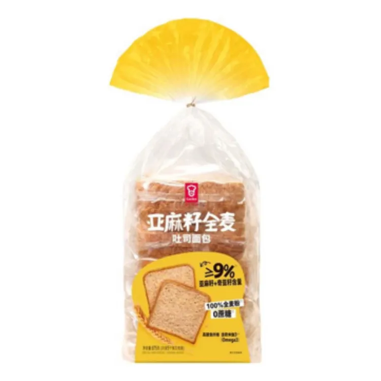 顺丰包邮山姆会员超市嘉顿亚麻籽全麦吐司面包875克无糖