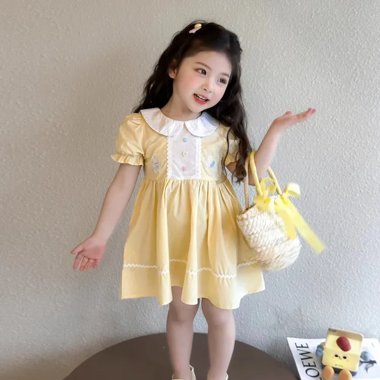 女童超好看裙子夏季2025新款洋气时髦韩版独特漂亮儿童外套女童