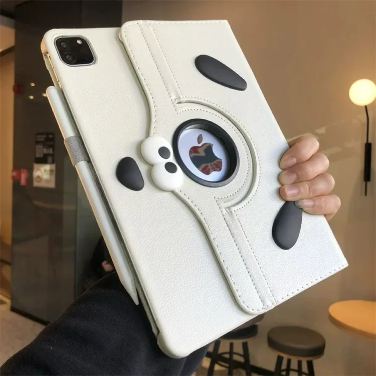 diy表情狗360度旋转适用iPad11代保护套2025新款第789代10.2寸9.7