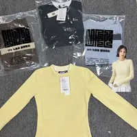 UFZ正品！辣妹款假两件长袖T