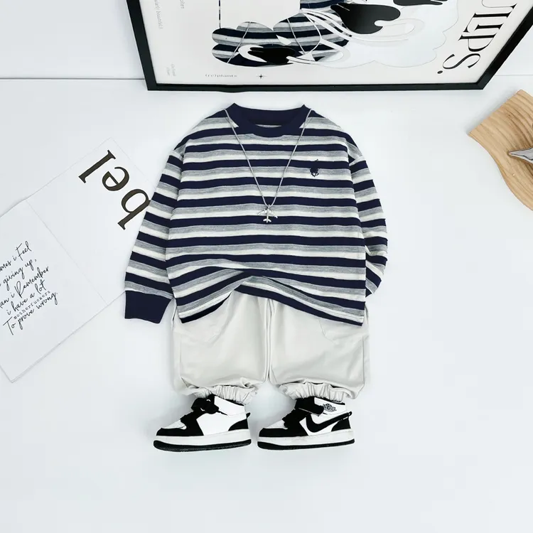 男童长袖T恤2025新款秋装儿童秋季打底衫宝宝HZ25781悠悠童话童装