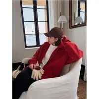 LAZYVISION【机场卫衣】连帽开衫加绒休闲女士卫衣外套ZMD-34813