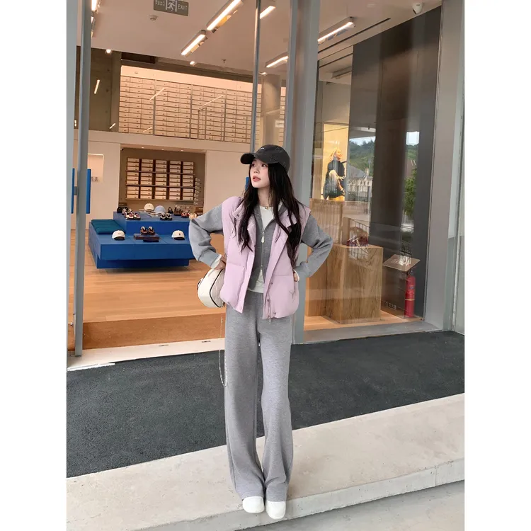 切糕自制【芋泥奶包】小个子女秋冬保暖质感宽松百搭加厚马夹棉服