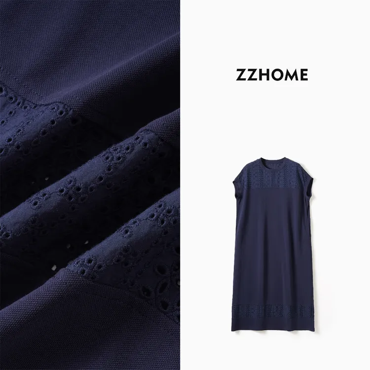 ZOZO HOME|可持续时髦镂空切割时尚无袖夏季连衣裙散步裙q173196p