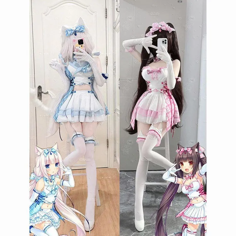 纯欲猫娘乐园cos服可爱软妹巧克力与香子兰cosplay服装女动漫服