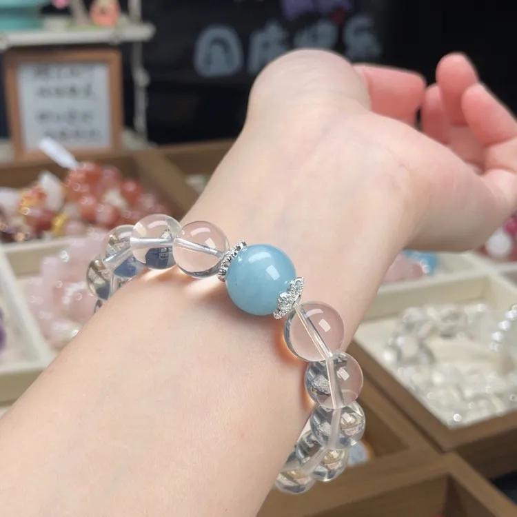 手链 赵露思同款双A白水 11mm