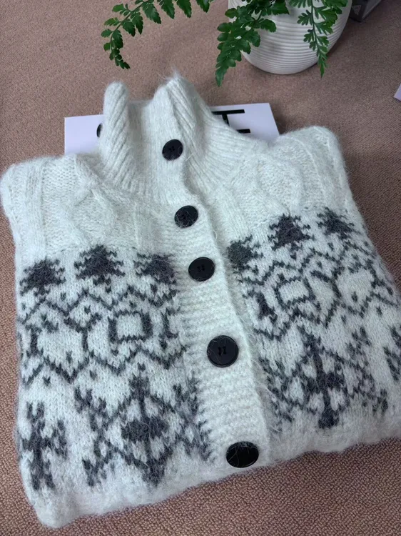 2025韩系慵懒风百搭休闲软糯舒适开衫