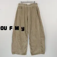 FY6377冬季新款休闲百搭宽松保暖灯芯绒休闲裤